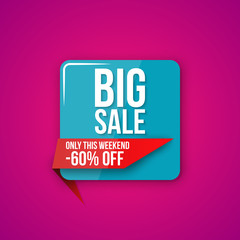 Sale vector, special offer