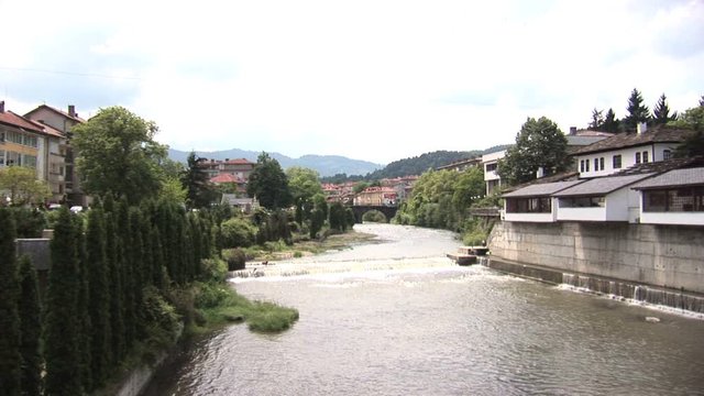 Troyan city in Bulgaria