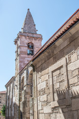 Fototapeta premium Colegiata Santa María del Campo La Coruña Galicien Spanien