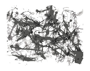 Obraz premium Abstract Blots Splatter Artistic Background