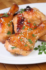 Fried chicken leg
