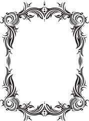 Unusual, decorative lace ornament, vintage frame with empty plac