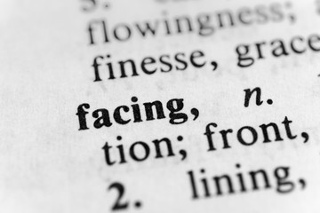 Facing