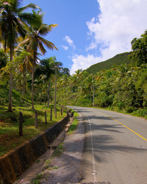 Road in Dominican Republic
