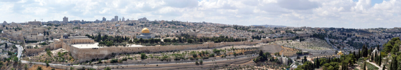 Fototapeta na wymiar Jerusalem Panorama