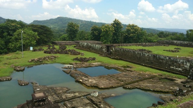 Ratu Boko Palace Area in Yogyakarta Indonesia