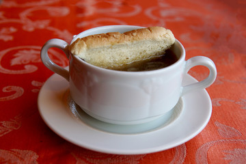 Zwiebelsuppe,