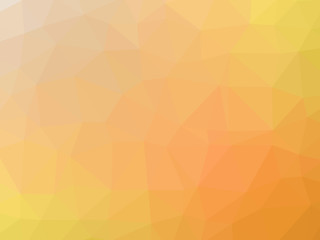 Orange yellow gradient polygon shaped background