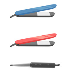 Fashion hairdryer tool vector