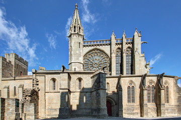 Fototapeta na wymiar Cité de Carcassonne - Aude