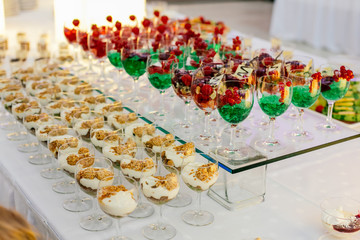 essen hochzeit dessert nachtisch