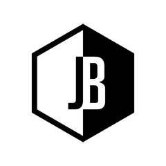 INITIAL hexsagonal HALF LOGO