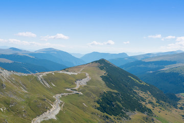 Obraz premium Droga transalpina