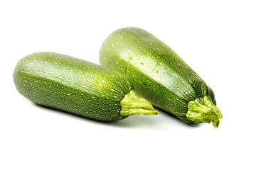 Two vegetable zucchini