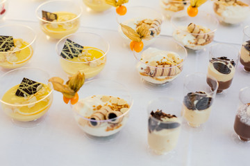 essen hochzeit dessert nachtisch