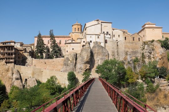 View at Cuenca from Puente de San Pablo
