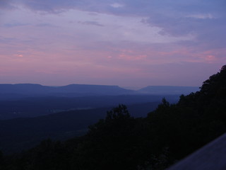 Naklejka premium Blue Sunrise