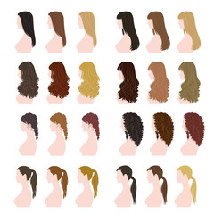 ヘアスタイル / 女性 / バリエーション