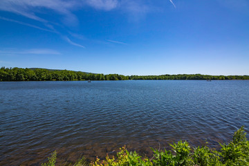 Summer day at Memorial Lake