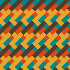 Seamless vintage retro pattern background abstract vector
