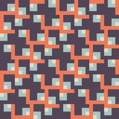 Seamless vintage retro pattern background abstract vector