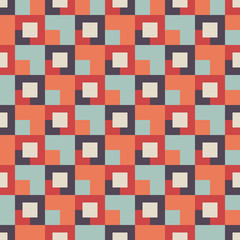 Seamless vintage retro pattern background abstract vector