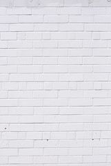 white brick wall background, vertical composition