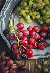 Fresh grapes