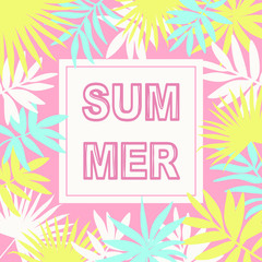 Summer card background