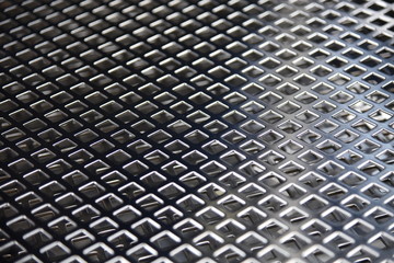 texture made from stainless grille