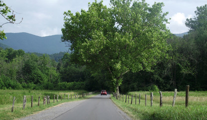 Cades Cove in Smoky Mountains NP (USA)