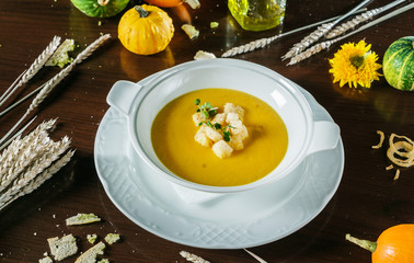 pumpkin cream soup