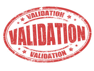 Validation sign or stamp