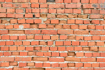 Obraz premium Brick texture with scratches and cracks