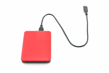 External hard drive for backup.