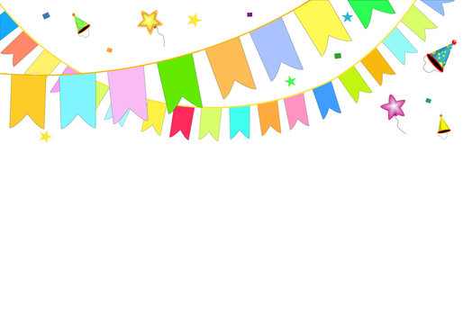 Happy Birthday - vector birthday card, party invitation, banner, eps10