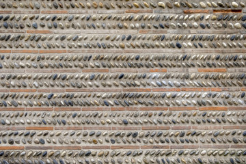 Architecture detail in a street in Toulouse