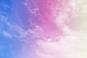 Colorful clouds in the sky, Fantastic sky and colorful clouds, C