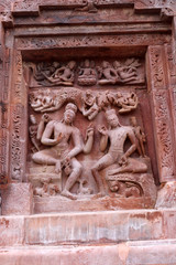 Antique stones  idols of God & Goddess in Deogarh, Uttar Pradesh Jaincentre built in  8th to the 17th century A.D.
