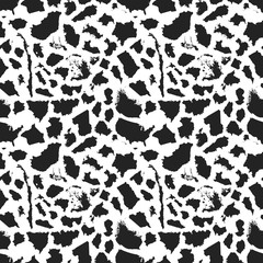 Black silhouettes of world sovereign states on white, seamless pattern