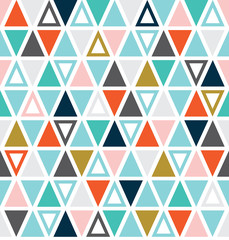 retro triangle pattern perfect for background