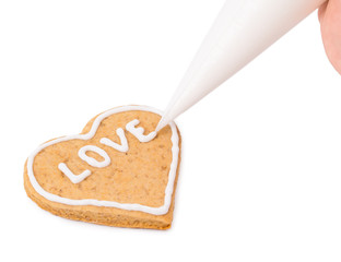 Dressing of cookies
