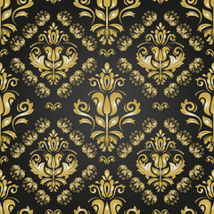 Seamless Wallpaper in the Style of Baroque