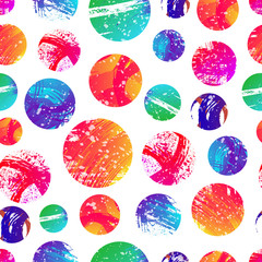 Fototapety  circles pattern color