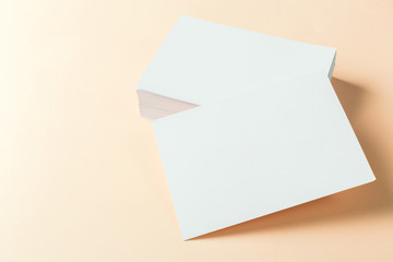 paper blank business cards