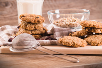 Oatmeal cookies.