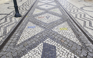 Mosaic floor