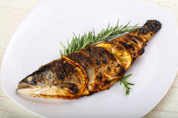 grilled trout