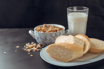 Muesli breakfast
