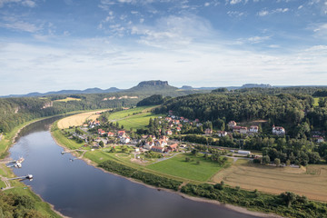 Bastei - Saxon - Germany - Valley of the river Elbe